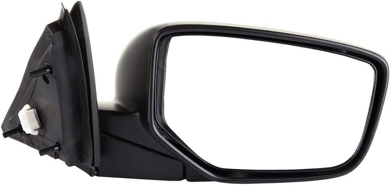 ITOPUP Passenger Side View Mirror Fit 2008-2012 For Honda Accord Sedan, Door Mirror Power Operated Manual Fold Non-heated Black HO1321230 - Image 1